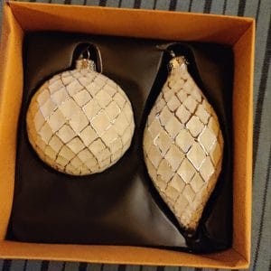 Julekule glass 2pk