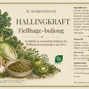 Buljong fra fjellgården i Ål – Hallingkraft